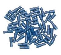 cosses electriques femelles rondes bleues 5 - sachet de 50 cosses - Oc-pro G