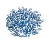 cosses electriques femelles totalement isolees bleues 6.3 -