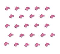 COSSES ELECTRIQUES ISOLEES A SERTIR DRAPEAU ROUGES - SACHET DE 25