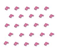 COSSES ELECTRIQUES ISOLEES A SERTIR DRAPEAU ROUGES - SACHET DE 25