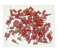 cosses electriques isolees a sertir males plates rouges 2.8 sachet - Oc-pro G