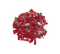 cosses electriques isolees a sertir males plates rouges 4.7 sachet -