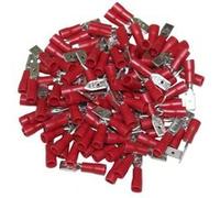 cosses electriques isolees a sertir males plates rouges 4.7 sachet - Oc-pro G