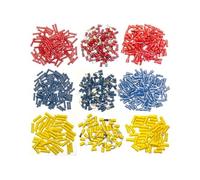 cosses electriques isolees a sertir plates et prolongateurs - 750 pcs -