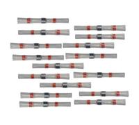 cosses electriques isolees prolongateurs thermoretractables rouges -