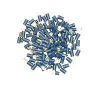 COSSES ELECTRIQUES MALES BLEUES 4.7 SACHET DE 100 COSSES