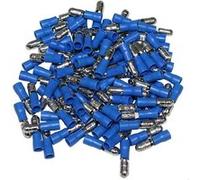 cosses electriques males rondes bleues 5 - sachet de 50 cosses - Oc-pro G