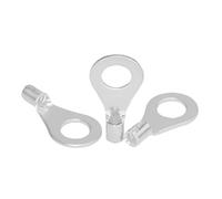 Cosses pour fils de cuivre OT2.5-3/4/5/6/8/10/12/14/16 2.5mm2 Câble En Cuivre Anneau Rond Langue Connecteur À Vis Cosse Spade Non Isolé Borne À Sertir(OT2.5-14 (Copper),Quantity-10Pieces)