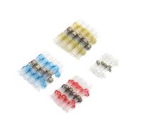 Cosses Thermorétractables Connecteurs de Fils électriques, épissures Bout à isolées, bornes souder thermorétractables, connecteurs étanches(600pcs with Box)