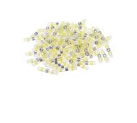Cosses thermorétractables Lot de 10, 30 ou 50 connecteurs thermorétractables for fils soudage, manchons soudure, kit cosses, isolation marine(Yellow,100PCS)