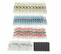 Cosses Thermorétractables Lot de 50/800 Manchons thermorétractables Transparents for Soudure, connecteurs Fils rétractables, bornes, Outils soudage(600pcs)