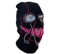 COSSIKA Cagoule en détresse Cagoule d'halloween en détresse Cagoule drôle Cagoule Masque Effrayant Cagoule à Capuche Chapeau de fête Chapeau tricoté
