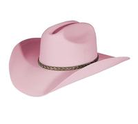 COSSIKA Chapeau de Cowboy Unique à Large Bord, Chapeau de Chevalier pour Enterrement de Vie de Jeune Fille, Festival de Musique, Polyvalent pour Club, scène, Bar, Accessoires Photo