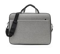 COSSIKA Sac à bandoulière Sac pour ordinateur portable Sac de 15,6 17 pouces pour sac à bandoulière Sac d'ordinateur portable Protection antichoc B, gris, Come mostrato nella foto