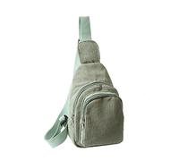 COSSIKA Sac à Main à bandoulière pour Femmes, Petit Sac à bandoulière en Velours côtelé, Sac Banane pour Voyage, Sport, Course à Pied, randonnée
