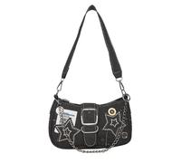 COSSIKA Sacs à aisselles Sac à bandoulière en chaîne pour Femme Sacs à Main et Porte-Monnaie en Denim Sac Hobo Simple Bouton Étoile Sac à aisselle Shopping Sac de Rencontre pour Le Quotidien