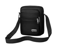 COSSIKA Sacs à bandoulière pour Hommes, sacoches Multi-Fermetures éclair, Sac à bandoulière Multifonctionnel décontracté, Sacoche légère, Sacs à bandoulière, Sacs d'affaires