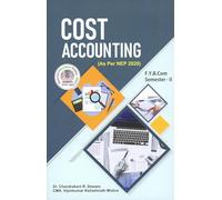 Cost Accounting (F.Y.B. Com Semester- II) (As Per NEP 2020)