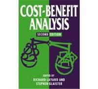 Cost-Benefit Analysis Richard Layard (Auteur)
