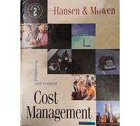 Cost Management: Accounting and Control