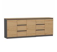 Commode COSTA 1D3S/2D3S BA ANTHRACITE ARTISAN