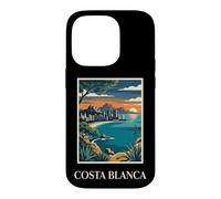 Costa Blanca Espagne Europe Côte Méditerranéenne Rétro Coque pour iPhone 14 Pro