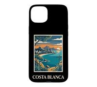 Costa Blanca Espagne Europe Côte Méditerranéenne Rétro Coque pour iPhone 15 Plus