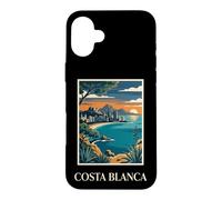 Costa Blanca Espagne Europe Côte Méditerranéenne Rétro Coque pour iPhone 16 Plus