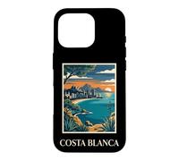 Costa Blanca Espagne Europe Côte Méditerranéenne Rétro Coque pour iPhone 16 Pro