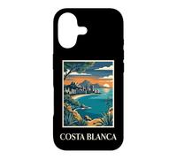 Costa Blanca Espagne Europe Côte Méditerranéenne Rétro Coque pour iPhone 17