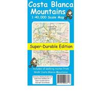 [(Costa Blanca Mountains Tour & Trail Super-durable Map)] [ By (author) David Brawn ] [April, 2012]