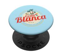 Costa Blanca Vintage Alicante Espagne Souvenir Les Vacances PopSockets PopGrip Adhésif