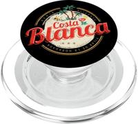 Costa Blanca Vintage Alicante Espagne Souvenir Les Vacances PopSockets PopGrip pour MagSafe