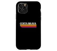 Costa Brava Espagne Retro - Costa Brava Cataluña España Coque pour iPhone 11 Pro