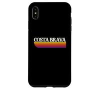 Costa Brava Espagne Retro - Costa Brava Cataluña España Coque pour iPhone XS Max
