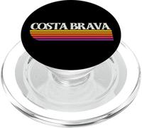 Costa Brava Espagne Retro - Costa Brava Cataluña España PopSockets PopGrip pour MagSafe