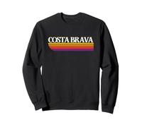 Costa Brava Espagne Retro - Costa Brava Cataluña España Sweatshirt