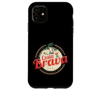 Costa Brava Vintage Catalogne Espagne Souvenir Vacances Coque pour iPhone 11