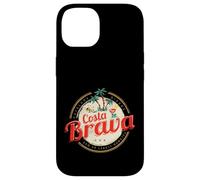 Costa Brava Vintage Catalogne Espagne Souvenir Vacances Coque pour iPhone 14