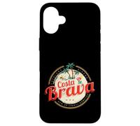 Costa Brava Vintage Catalogne Espagne Souvenir Vacances Coque pour iPhone 16 Plus