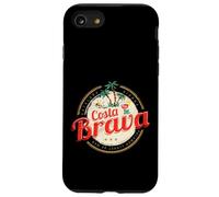 Costa Brava Vintage Catalogne Espagne Souvenir Vacances Coque pour iPhone SE (2020) / 7/8