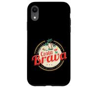 Costa Brava Vintage Catalogne Espagne Souvenir Vacances Coque pour iPhone XR