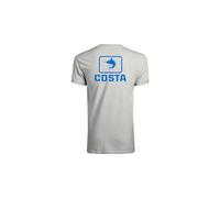 Costa Del Mar Emblème Marlin Unisexe à Manches Courtes et col Rond pour Adulte, Gris chiné, Taille M