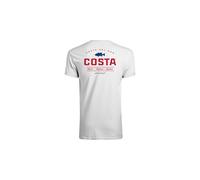 Costa Del Mar Topwater T-Shirt, Blanc, XL Homme