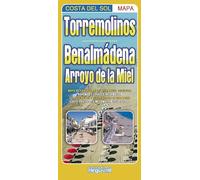 Costa del Sol. Mapa Torremolinos, Benalmádena, Arroyo de la Miel