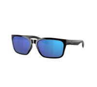 Costa Femme Sunglass 6S9081 Palmas - Couleur du Monture: Noir, Couleur de Lentille: Effet miroir bleu