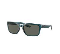 Costa Femme Sunglass 6S9081 Palmas - Couleur du Monture: Sarcelle, Couleur de Lentille: Gris
