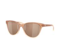 Costa Femme Sunglass Catherine - Couleur du Monture: Banc de sable, Couleur de Lentille: Miroir Argent et cuivre