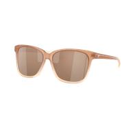 Costa Femme Sunglass May - Couleur du Monture: Banc de sable, Couleur de Lentille: Miroir Argent et cuivre