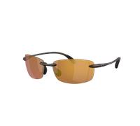 Costa Homme Sunglass Ballast - Couleur du Monture: Écaille de tortue mat, Couleur de Lentille: Or effet miroir